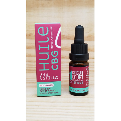 Huile de CBG Rituel Optimiste 10% - By Stilla