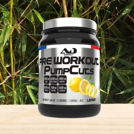 ADDICT SPORT NUTRITION PUMPCUTS Lemon
