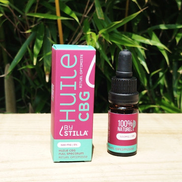 Huile de CBG Rituel Optimiste 5% - By Stilla
