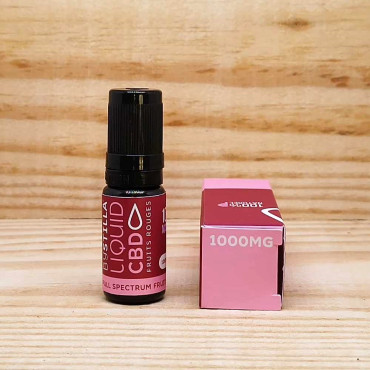 E-Liquide CBD 10% Fruit Rouges Full Spectrum - 10 ml - BY STILLA