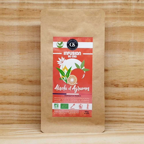 Infusion au CBD Absolu d'Agrumes Bio
