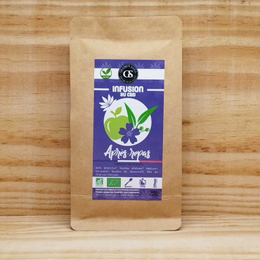 Infusion au CBD Après Repas Bio