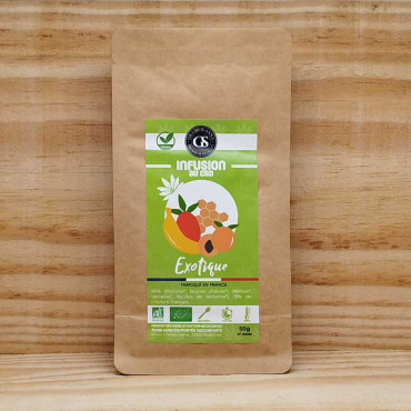 Infusion au CBD Exotique Bio