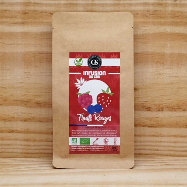 Infusion au CBD Fruits Rouges Bio