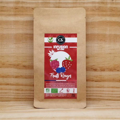 Infusion au CBD Fruits Rouges Bio
