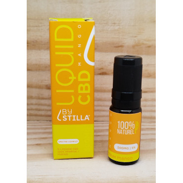 E-Liquide CBD 5% Mango Full Spectrum By Stilla